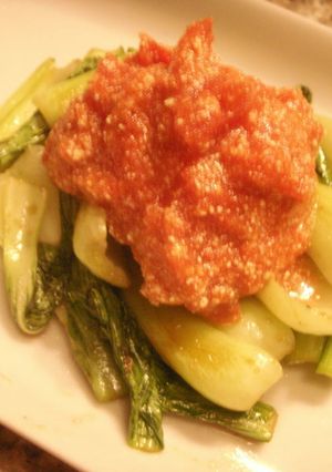 冷やして♪青梗菜のトマトソースがけ-レシピのメイン写真
