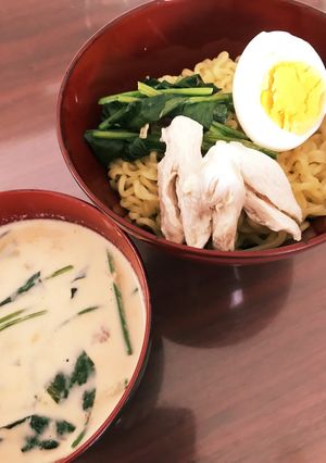 あと味ピリッとまろやか豆乳つけ麺！-レシピのメイン写真