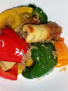 カラーピーマンとちくわの甘辛煮-レシピのメイン写真