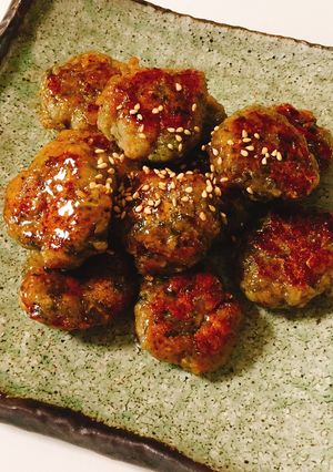 青海苔入りで美味しいよ♬ レンコン餅-レシピのメイン写真