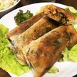 豚キムチーズ☆焼き春巻き