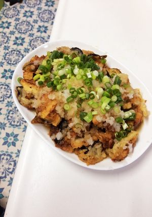 茄子の天ぷら♡大根おろしをふりかけて…-レシピのメイン写真
