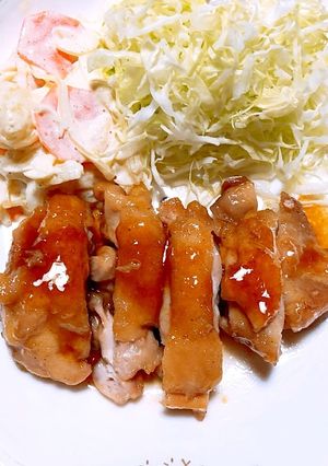 簡単美味しい鶏もも肉の照り焼き-レシピのメイン写真