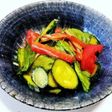 野菜たっぷりレタスとカニカマサラダ和え