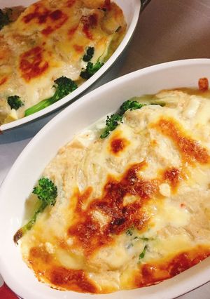 *豆腐のカニクリームグラタン*-レシピのメイン写真