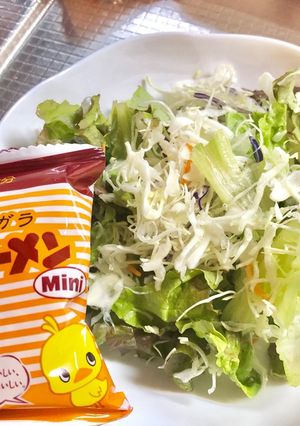 パリ麺サラダ ☆チキンラーメン☆-レシピのメイン写真