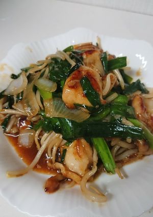 ルーの♡鶏ニラ炒め-レシピのメイン写真