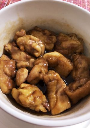 鶏胸肉の甘酢あえ-レシピのメイン写真