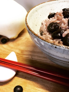 美肌レシピ新玉ねぎ黒豆炊き込みごはん簡単-レシピのメイン写真