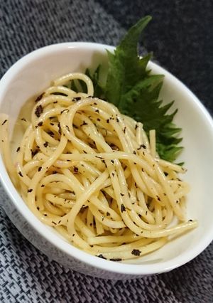 簡単☆ゆかりマヨパスタ☆弁当おかず-レシピのメイン写真