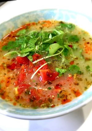 まびきなと完熟トマトのラーメン-レシピのメイン写真