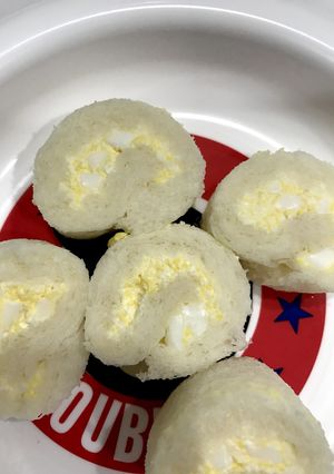 卵ロールサンド 手づかみ食べ-レシピのメイン写真