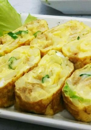 卵焼きNo.1きつねうどんで卵焼き！-レシピのメイン写真