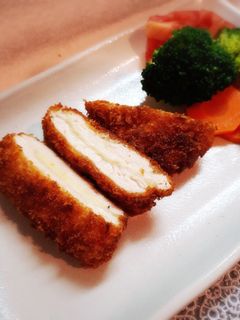 簡単♡鶏のささみチーズカツ♡-レシピのメイン写真