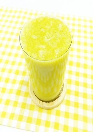 黄色パプリカのイエロースムージー作り-レシピのメイン写真