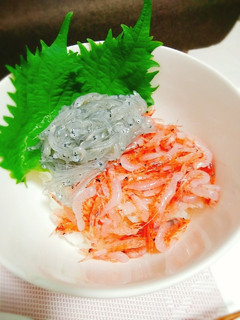 生しらすと生桜エビの二色丼-レシピのメイン写真