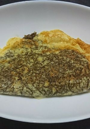 もずくのふわふわオムレツ-レシピのメイン写真
