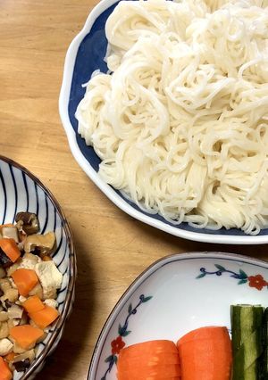 ばあばのレシピ にゅうめん 温-レシピのメイン写真