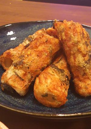 節約！簡単♪チーズちくわの磯辺揚げ-レシピのメイン写真