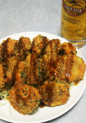 肉詰めゴーヤフライ-レシピのメイン写真
