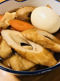 おでん風煮物●ちくわ&薄揚げのシンプル煮-レシピのメイン写真