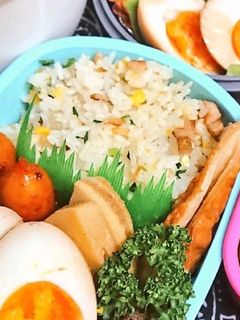 お弁当に☆煮豚チャーハン-レシピのメイン写真