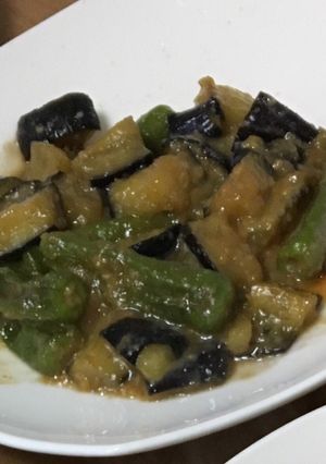 簡単!美味しい!なすとししとうの味噌炒め-レシピのメイン写真