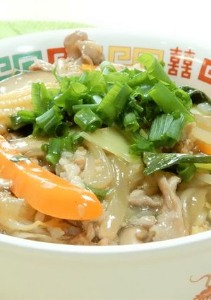 豚バラ肉の中華丼！(お弁当アレンジ有り)-レシピのメイン写真
