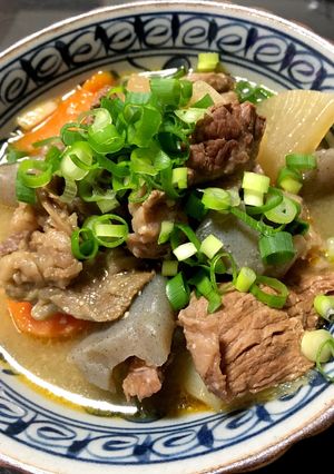 少し手間をかけた牛すじ煮込み-レシピのメイン写真