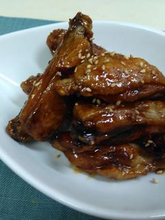 鶏手羽中揚げの甘酢和え-レシピのメイン写真