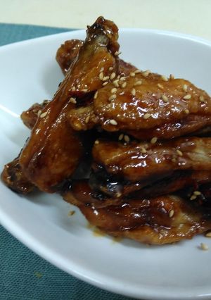 鶏手羽中揚げの甘酢和え-レシピのメイン写真