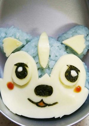 キャラ弁☆ガラピコぷ~ムームー-レシピのメイン写真