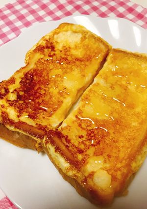 牛乳たっぷりフレンチトースト-レシピのメイン写真