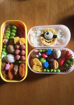 ミニオン弁当-レシピのメイン写真