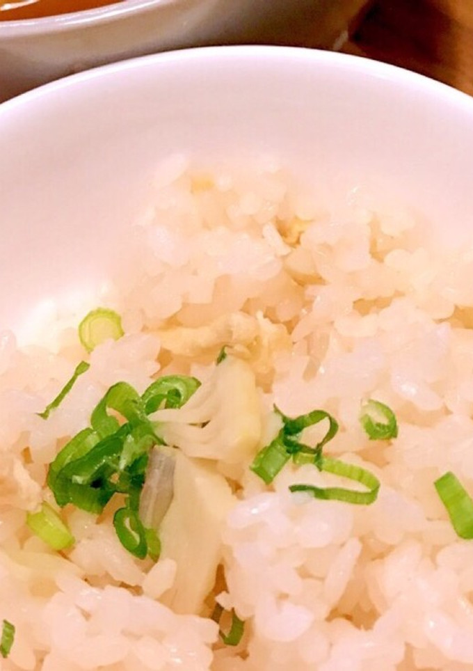 旬の味を簡単美味しく♪たけのこご飯-レシピのメイン写真