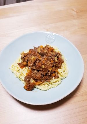 トマト缶不使用☆ケチャップでミートソース-レシピのメイン写真