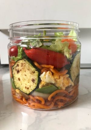 オシャレ☆レイヤード弁当〜パスタ編-レシピのメイン写真