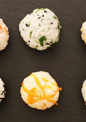 お弁当に「変わりおにぎりアイデア」-レシピのメイン写真