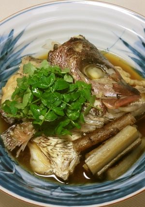 鯛のあら炊き-レシピのメイン写真