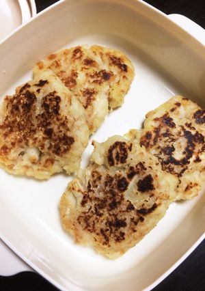 離乳食完了期♡りんごの食パンケーキ-レシピのメイン写真