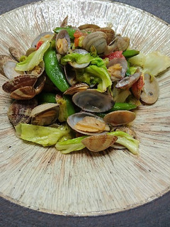 あたた生だしで春野菜とアサリの炒め物-レシピのメイン写真
