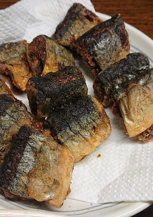 秋刀魚のハーブソルト唐揚げ-レシピのメイン写真