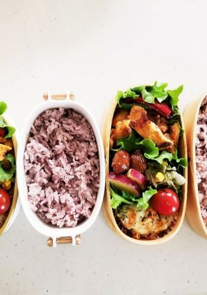 女子高生、男子学生のお弁当❤-レシピのメイン写真