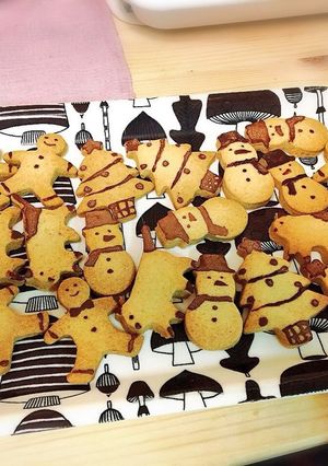 簡単バタークッキー。面倒なふるいも無し!-レシピのメイン写真