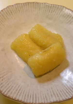 漢方医お勧め薬膳！香焦炒氷糖-レシピのメイン写真