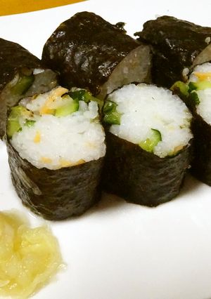 超簡コンビニます寿司おにぎり巻き-レシピのメイン写真