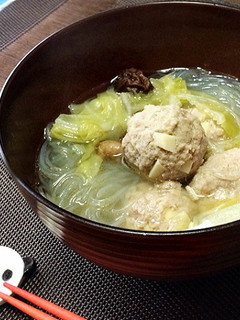 ヘルシー美味し♪「筍入り肉団子スープ」-レシピのメイン写真