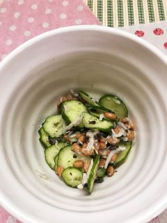 しらすときゅうりの納豆和え-レシピのメイン写真