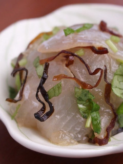 簡単なのに小料理屋の味!鯛の塩昆布和え-レシピのメイン写真