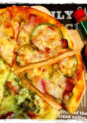 発酵なし！5分で出来る生地で簡単うまピザ-レシピのメイン写真